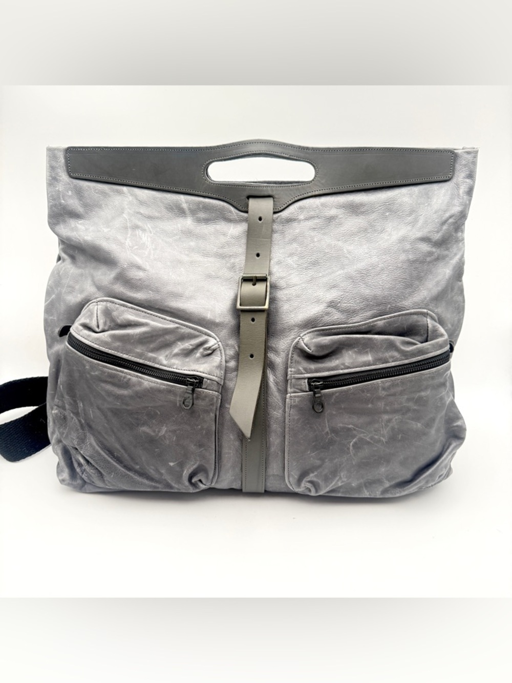 JAS MB Vintage Leather Messenger Bag
